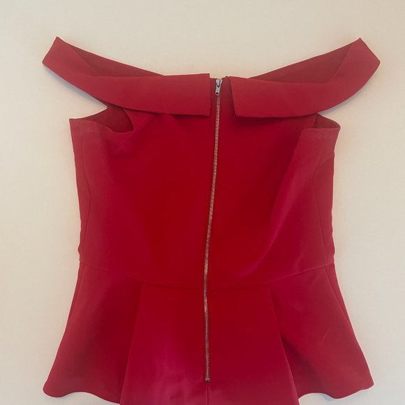 PARKER Peplum Corset Top - Picture 2 of 3